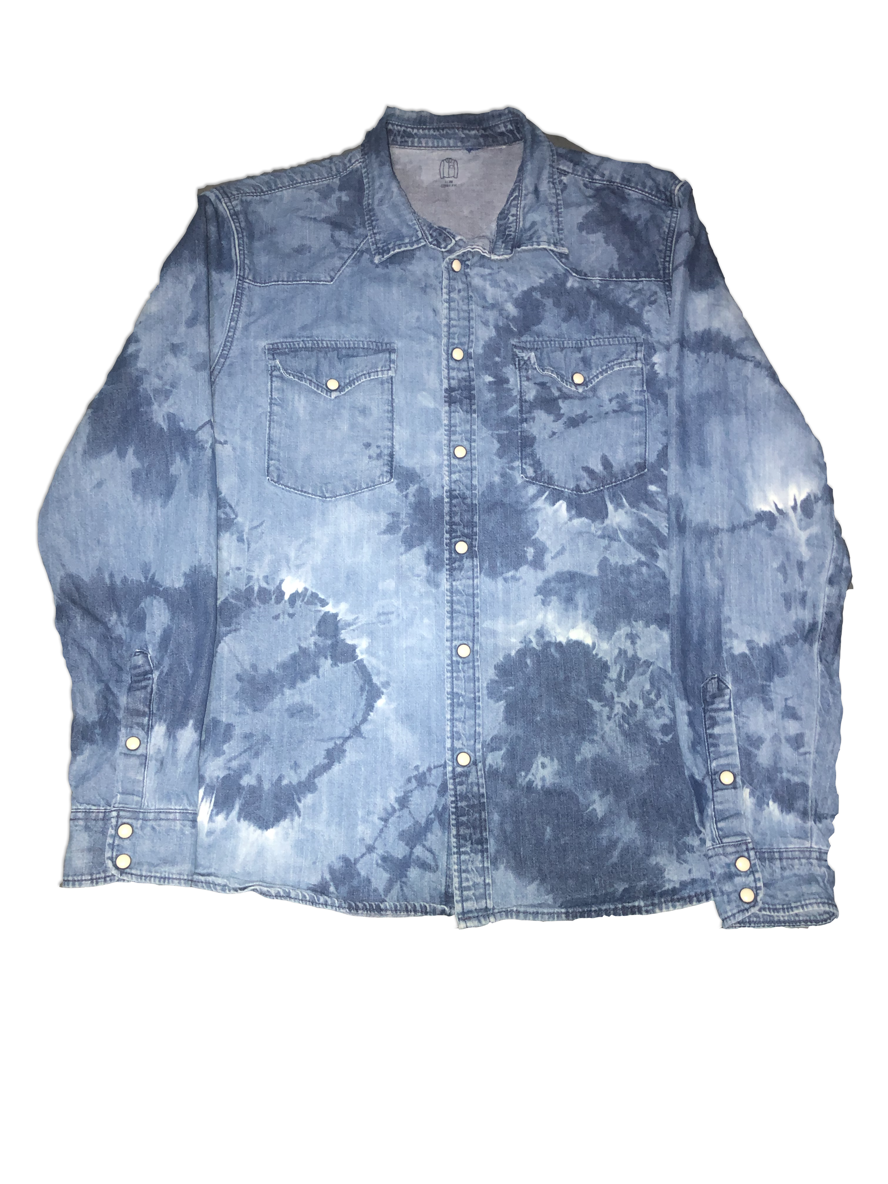 Custom Jean Jacket Thank God Language [Exclusive]