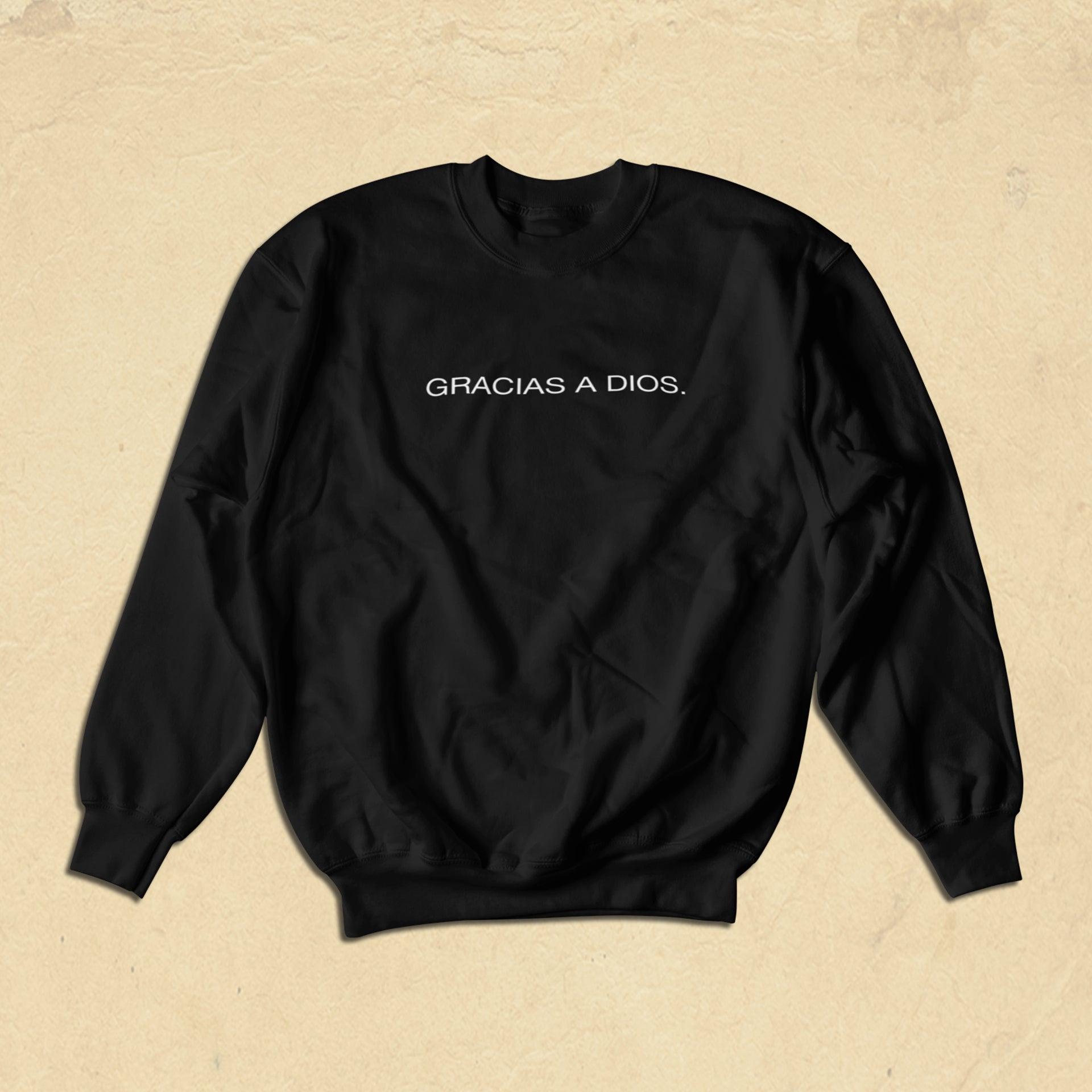 THANK GOD. Sweater "Spanish" - Black