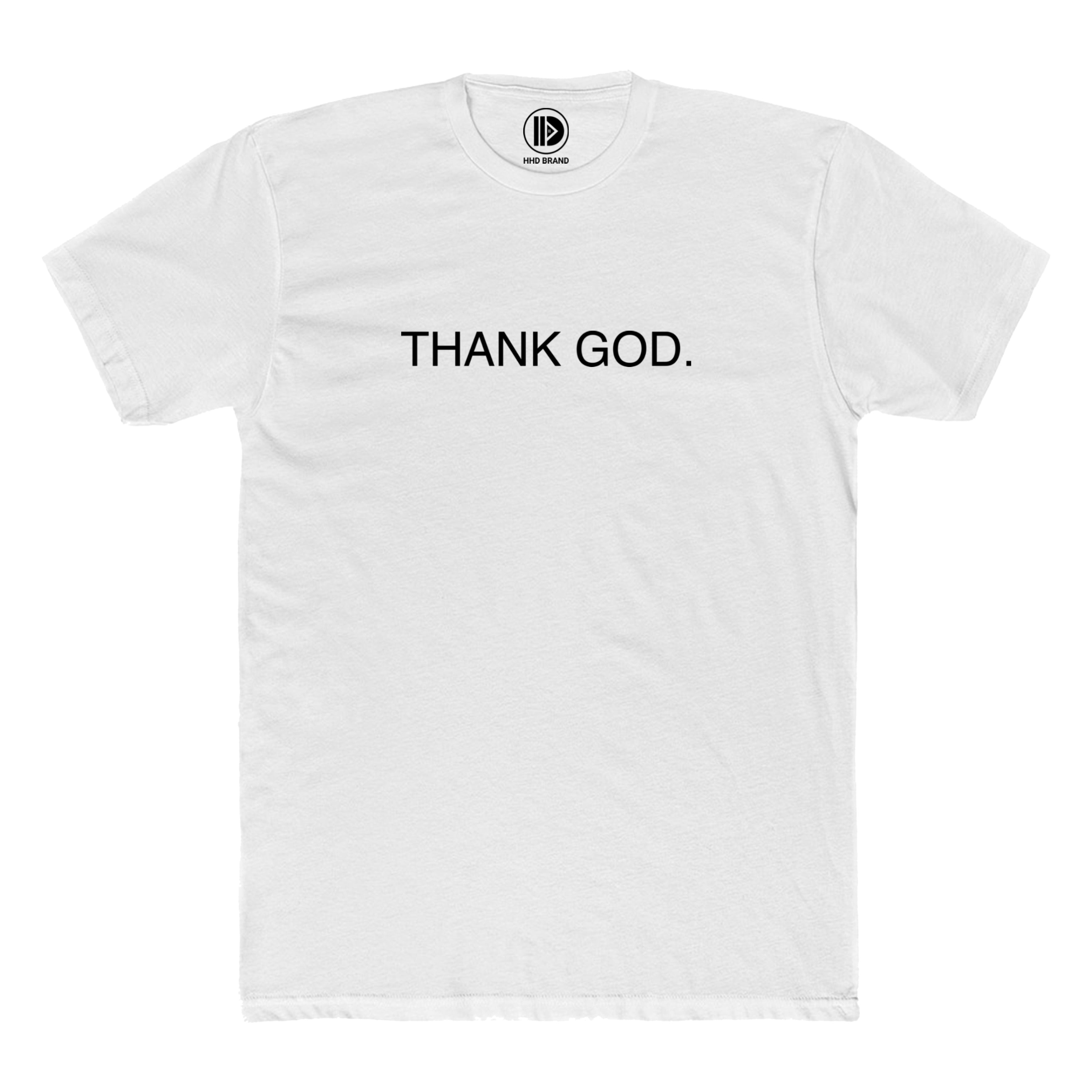 Thank God T-Shirt "English" - White